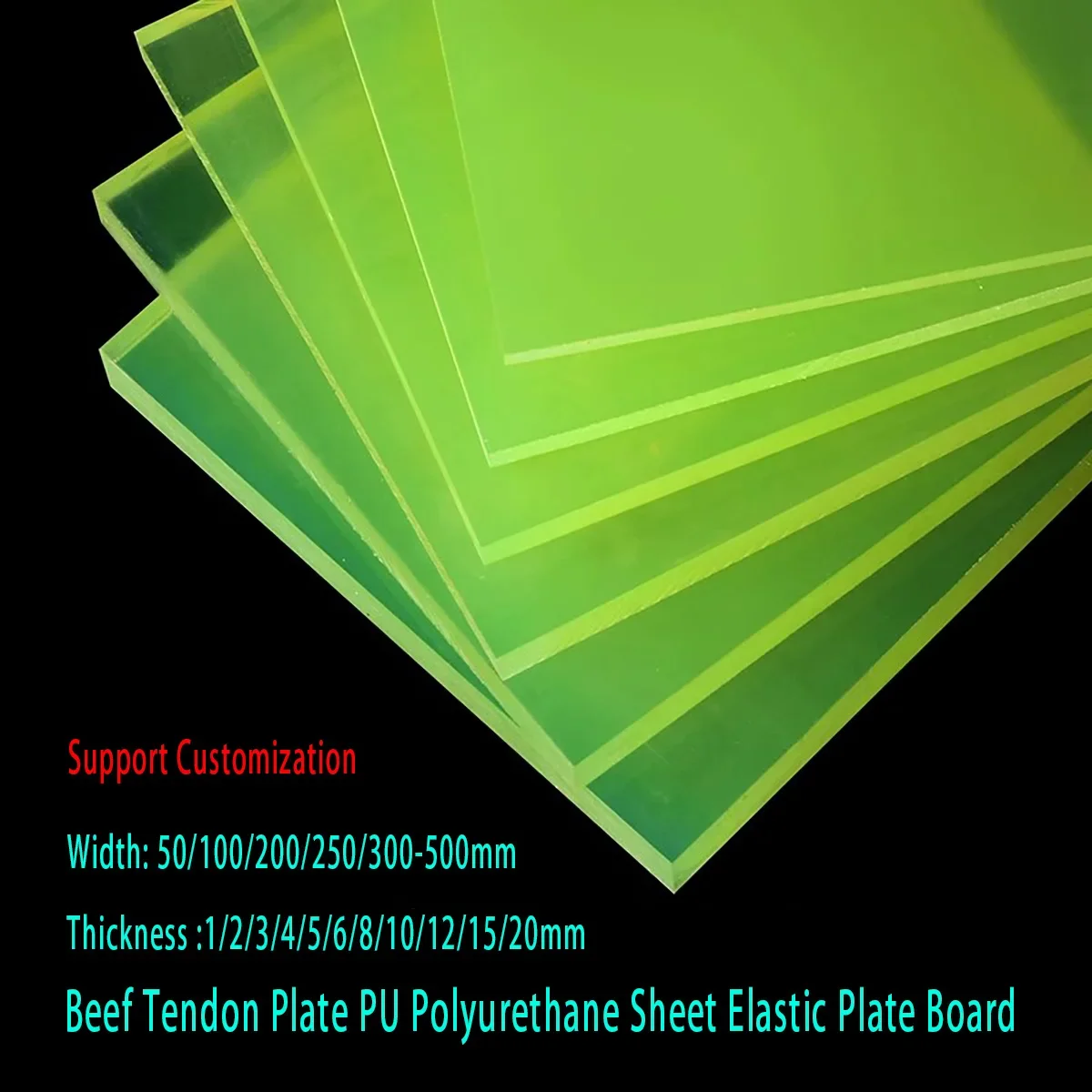 Polyurethane Foam Sheet - Placa de tendón de ternera, hoja