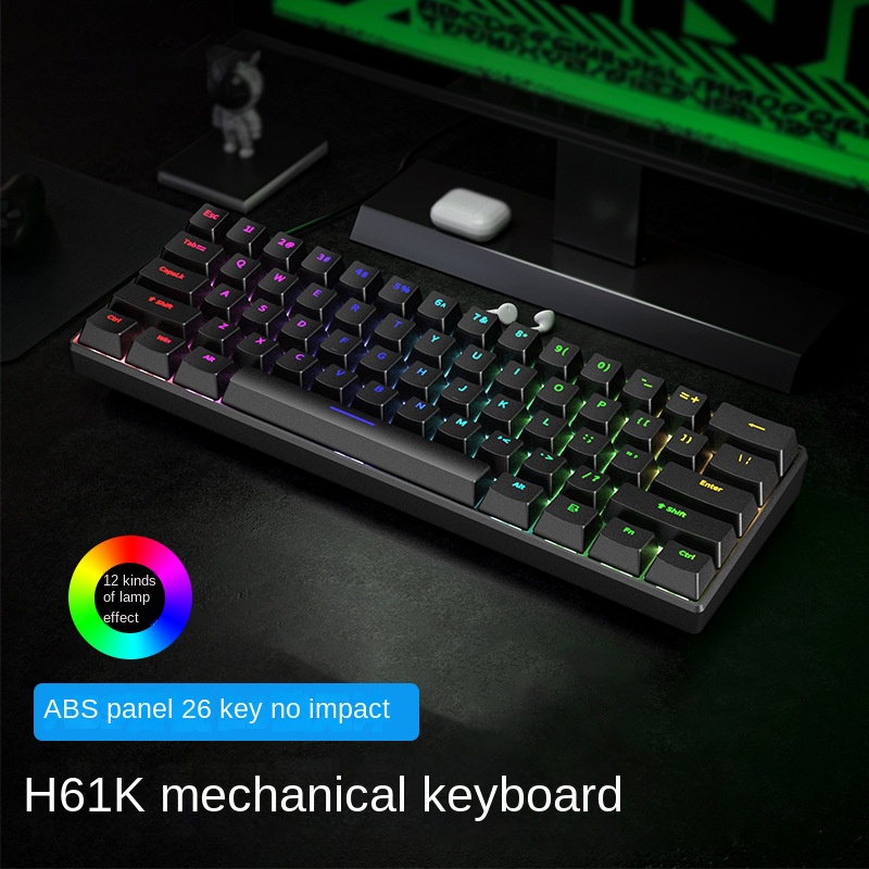 Teclado Mecánico Blanco para J - Gaming Keyboard Budget reseña y precio