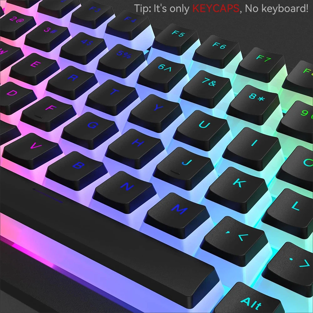 Nuevas teclas Pudding PBT, 129 - Gaming Keyboard Budget reseña y precio
