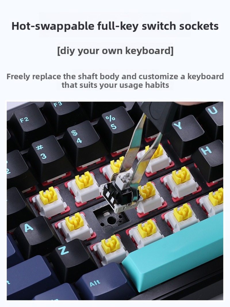 Teclado Mecánico Inalámbrico A - Gaming Keyboard Thocky reseña y precio