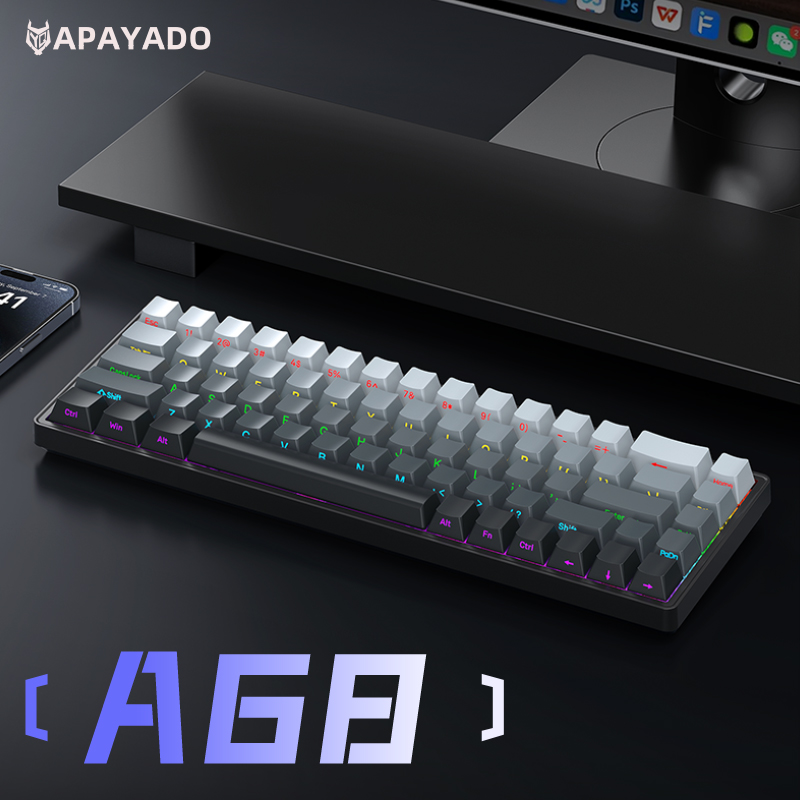 Teclado Mecánico con Cable APA - Gaming Keyboard Blue Switches reseña y precio