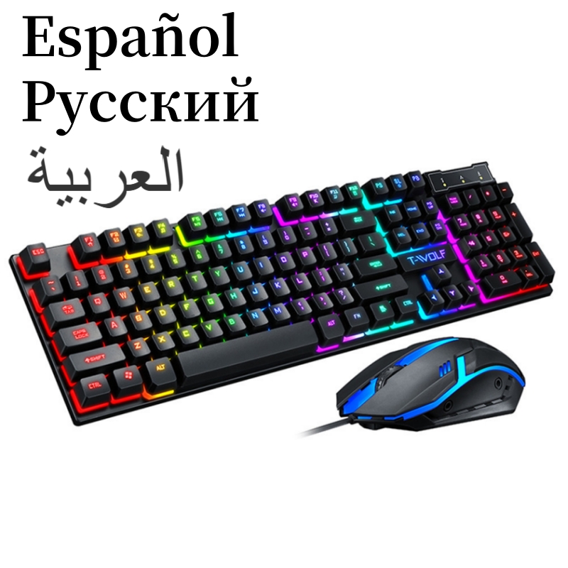 Teclado español con distribuci - Gaming Keyboard Budget reseña y precio