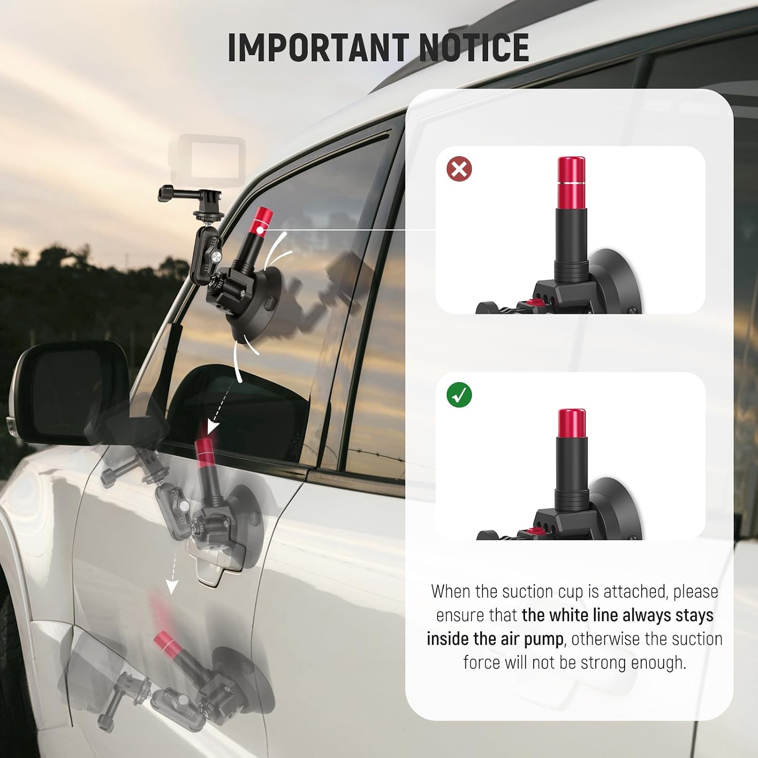 Soporte para Coche con Triple  - Stabilizer Screw In reseña y precio