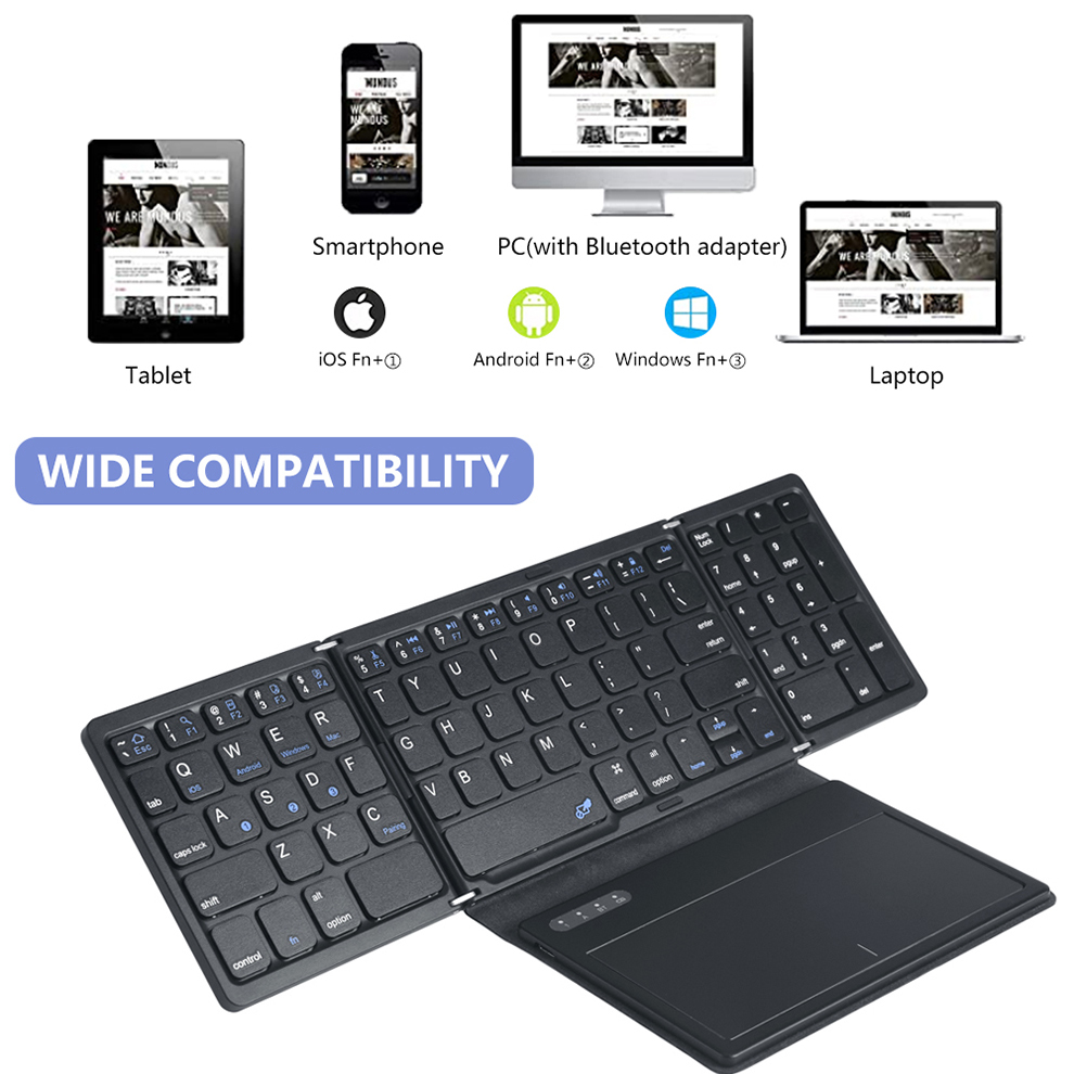 Teclado Bluetooth plegable BOW - Gaming Keyboard Budget reseña y precio