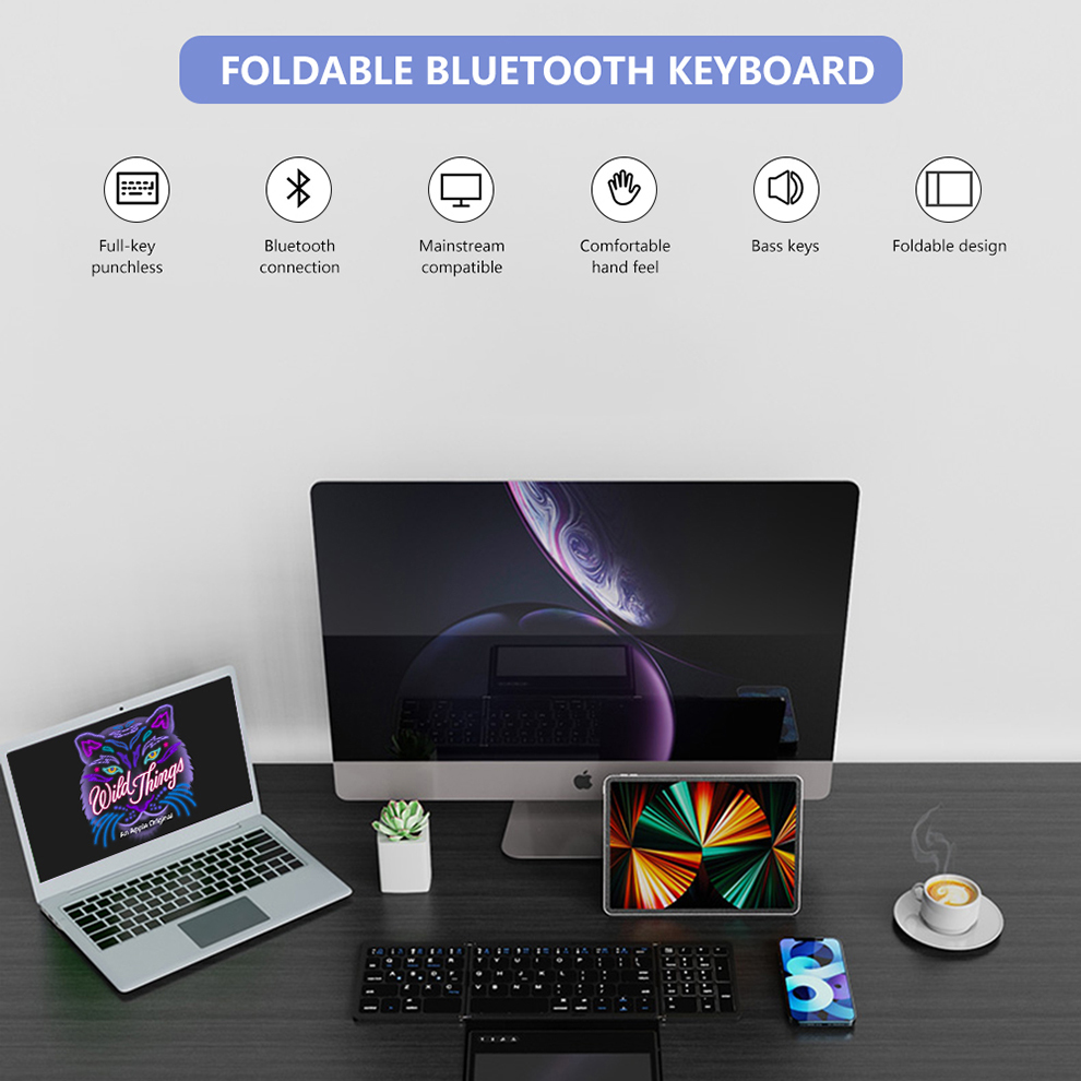 Teclado Bluetooth plegable BOW - Gaming Keyboard Budget reseña y precio