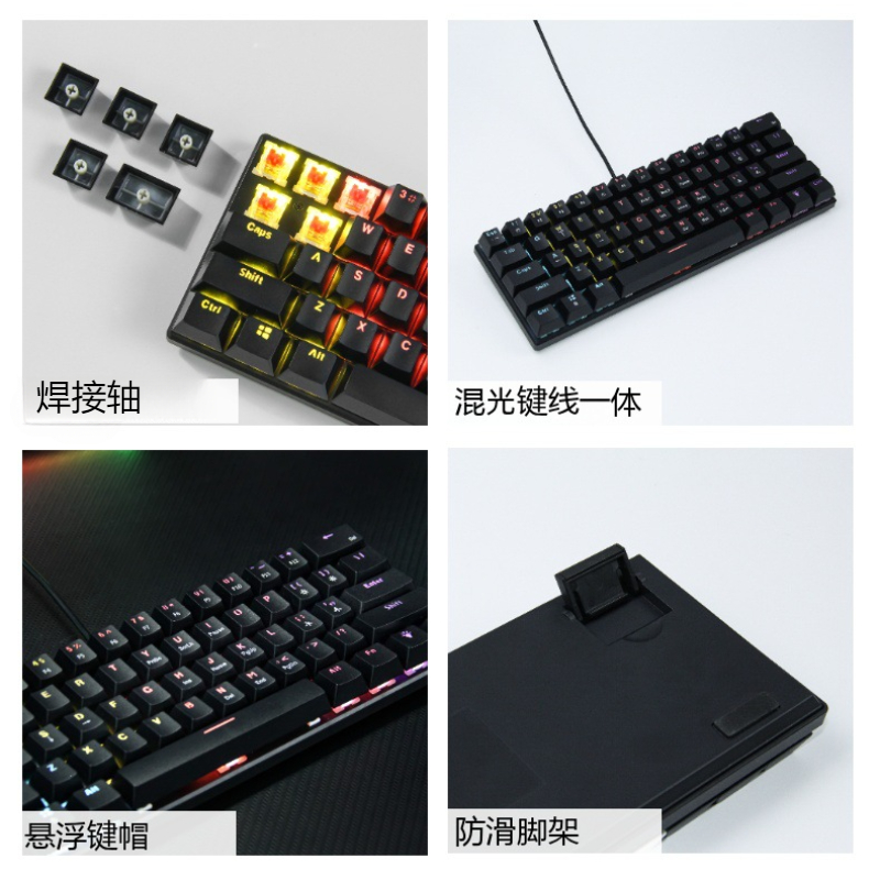Teclado Mecánico 60% para Jueg - Gaming Keyboard Budget reseña y precio