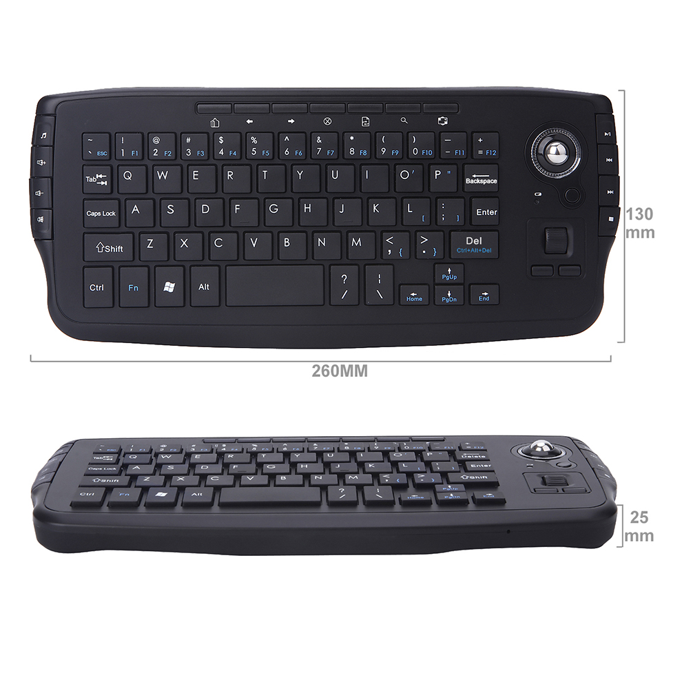 Jomaa Teclado Trackball inalám - Gaming Keyboard Budget reseña y precio
