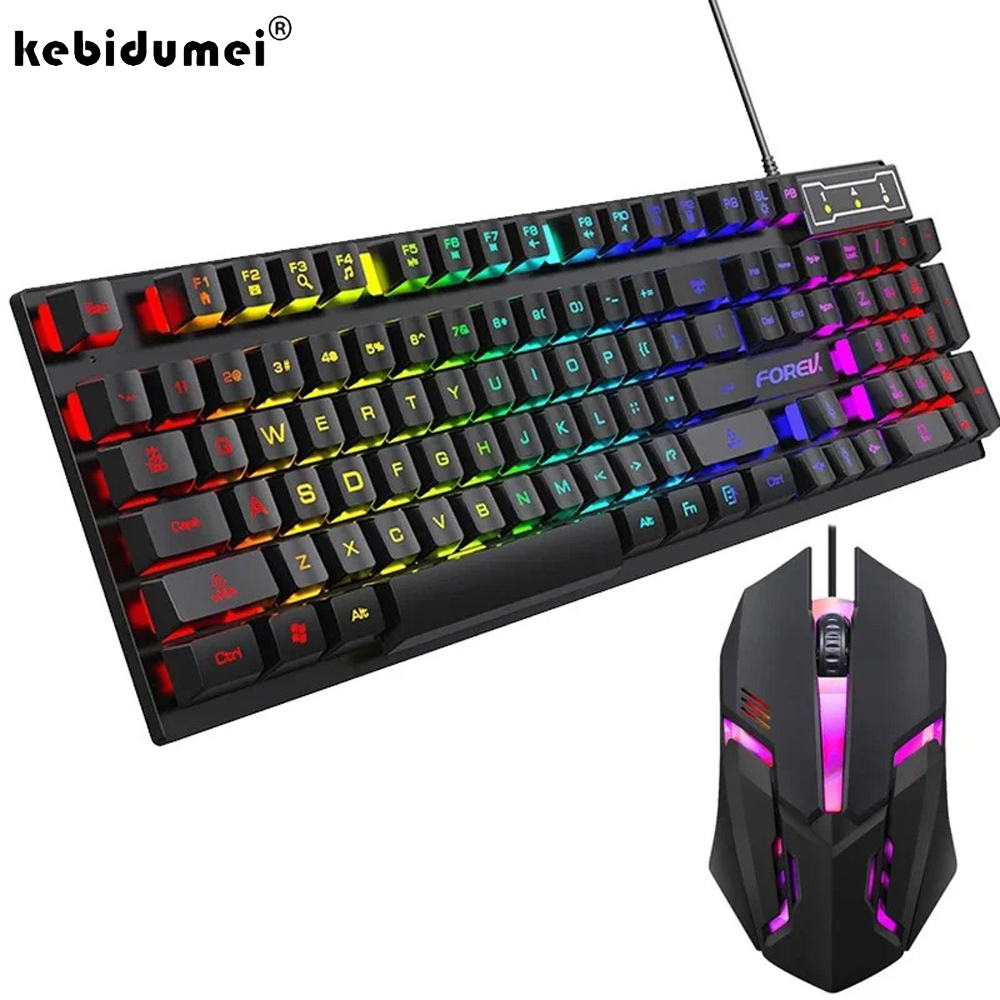 Kebidumei-Teclado mecánico ret - Gaming Keyboard Budget reseña y precio