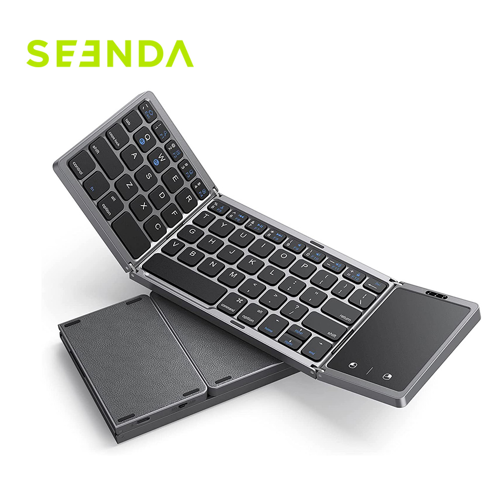 Seenda-teclado plegable inalám - Gaming Keyboard Budget reseña y precio